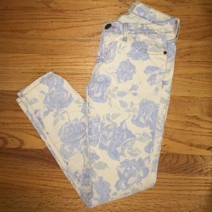 Current Elliot floral denim