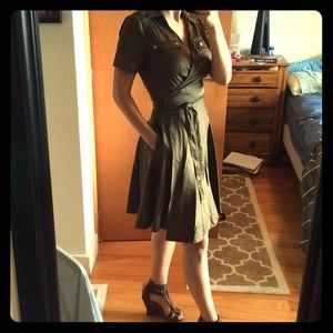 MICHAEL Michael Kors Wrap Shirt Dress