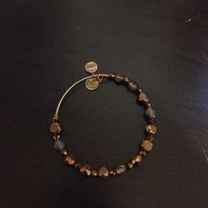Alex and Ani shimmering brown bead