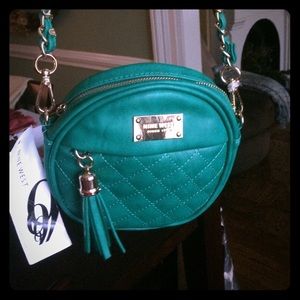 Beautiful NWT Emerald Nine West Bag