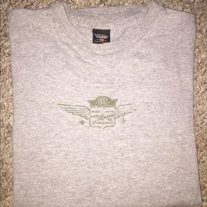 Men's polo long sleeve shirt