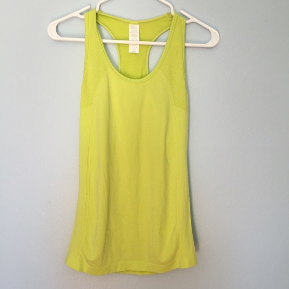 Fabletics Neon Workout Tank Top NWOT