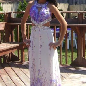 Purple prom dress😍😍😍