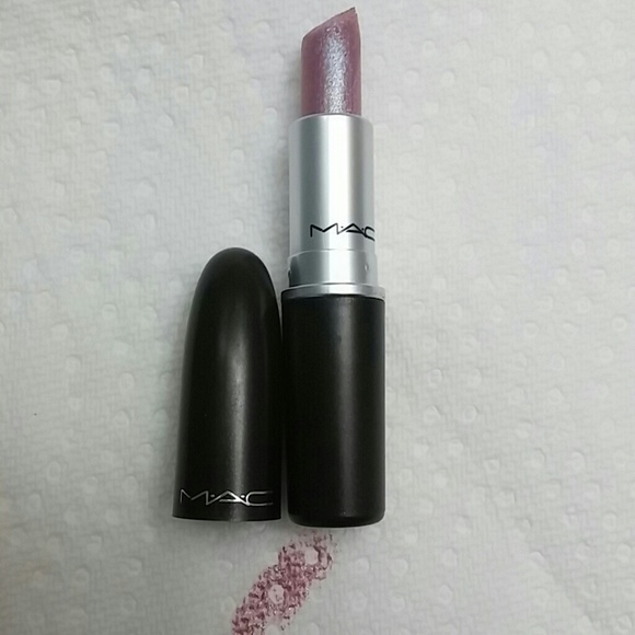MAC Cosmetics Accessories - MAC Dazzle Lipstick Hell raiser BARELY Used