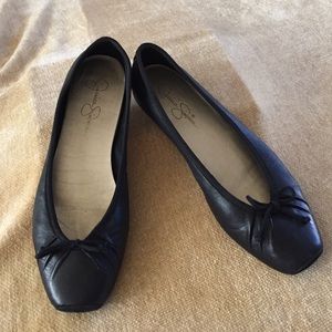Black Ballet Flats -Jessica Simpson