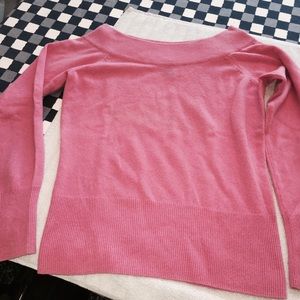 Pink cashmere sweater