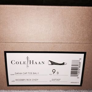 Size 9 pink and brown leather flats