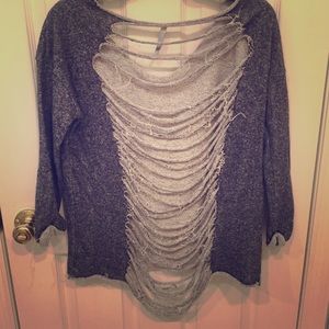 Grey sweater