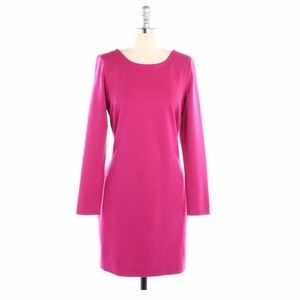 Magenta Fitted Banana Republic Dress