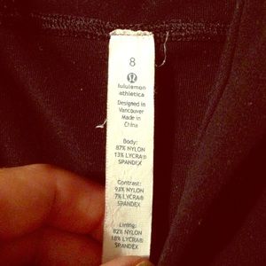 LuLuLemon long black jacket