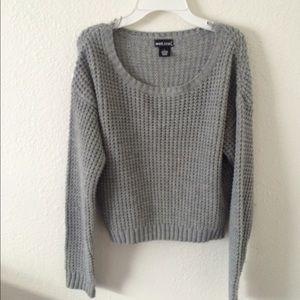Wetseal grey pullover