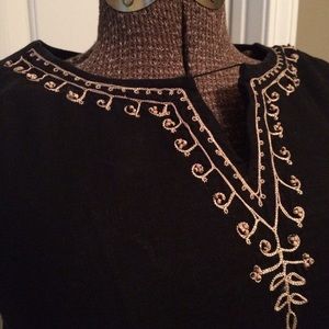 Linen blend tank and crop pants