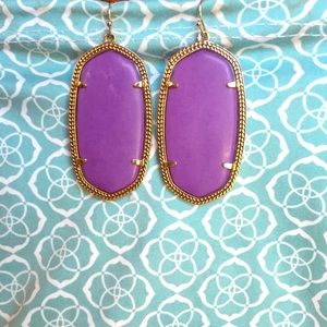 Violet Kendra Scott Danielle Earrings