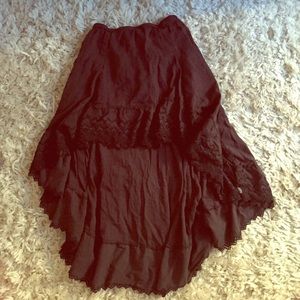 Billabong high low skirt