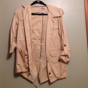 Baby pink spring jacket