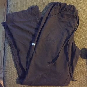 **Grey's Anatomy Brown Scrub Pants**