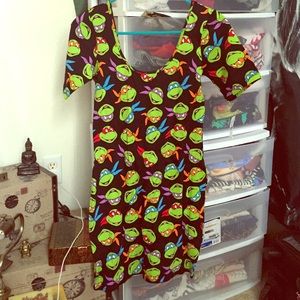 Stretch Ninja Turtle Dress!