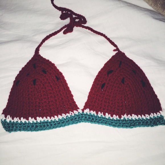 Handmade Watermelon Crochet Top ✨🍉