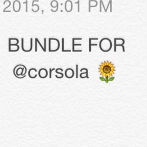 BUNDLE FOR @corsola 💝