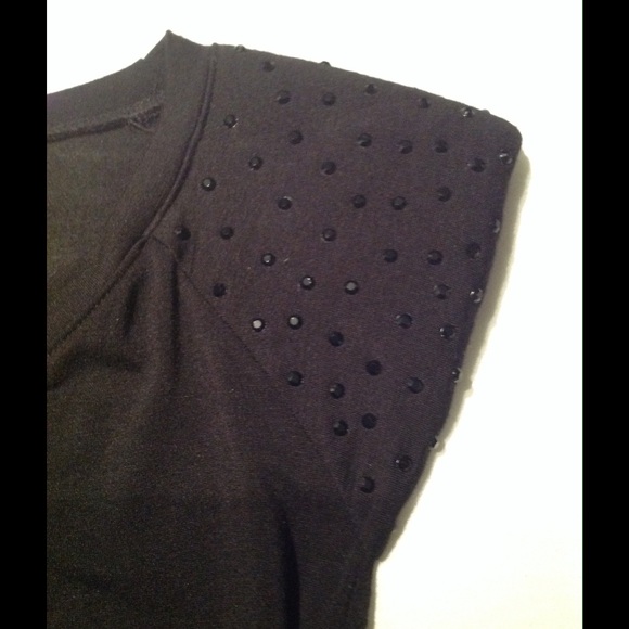 Black AQUA Body Hugging Mini Dress - Picture 2 of 2