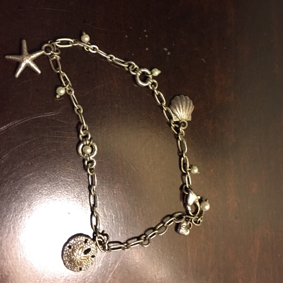 Ocean themed ankle bracelet