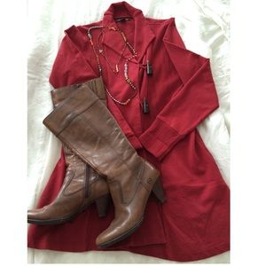 🍁FALL MUST!🍂 Lucky Brand Red Duster XS