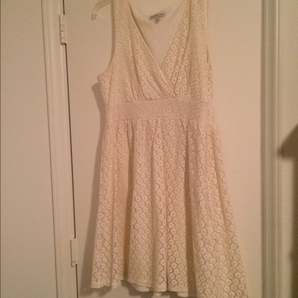 Cream colored summer dress