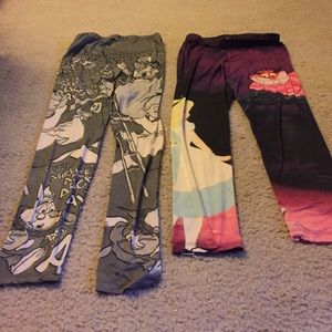 Alice in wonderland leggings