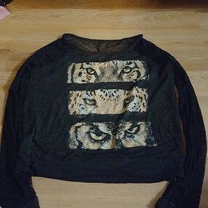 Black sweater!