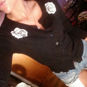 Pin up/rockability cardigan