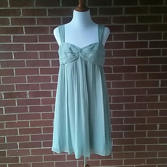 SOLD J Crew Suzy Dress in Silk Chiffon Size P12