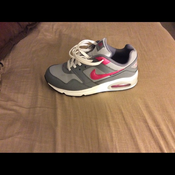 Gray pink nike