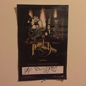 Signed PATD Promo Poster