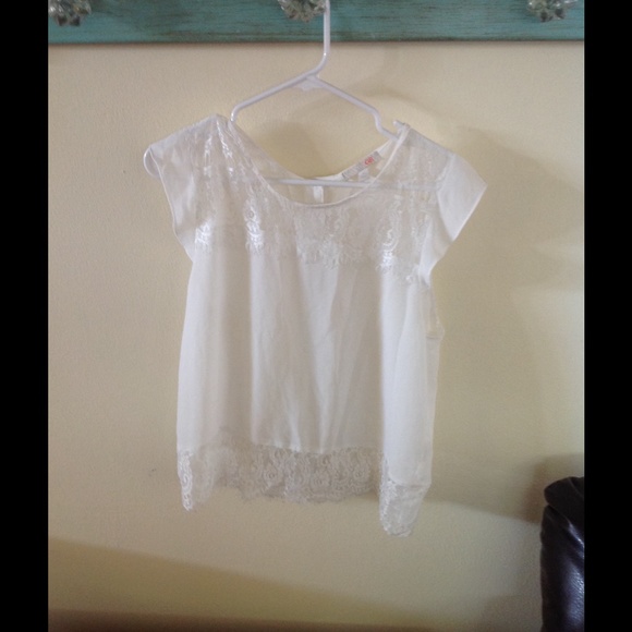 Gianni bini white blouse