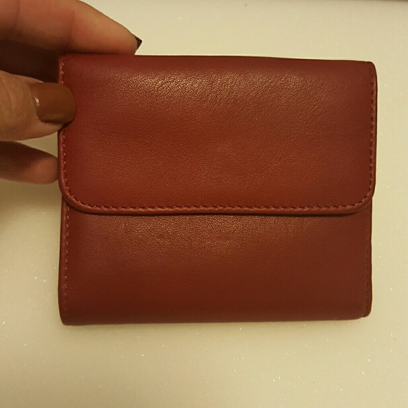 Small red wallet
