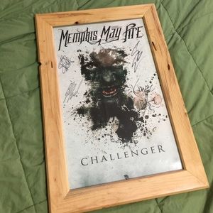 ⚡️SALE Signed Memphis May Fire Poster