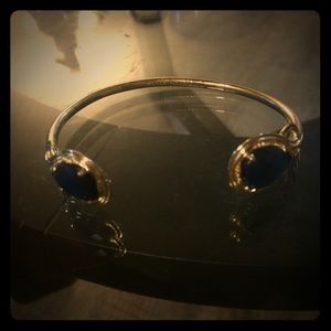 Andy Bracelet in Navy Cat's Eye