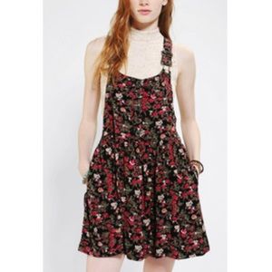 UO Kimchi Blue Floral Overall Jumper