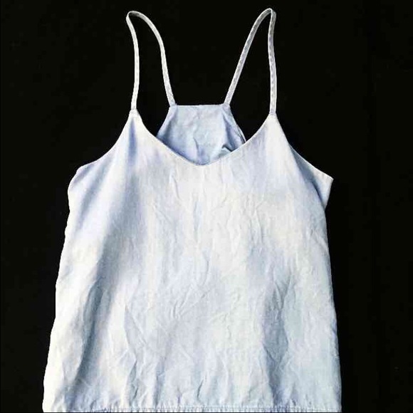 H&M Jean RacerBack Tank