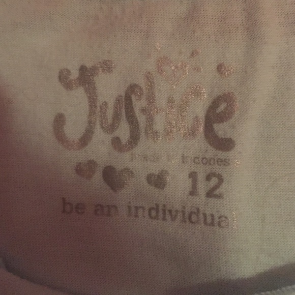 A Justice tank top! Details below! Thanks! - Picture 3 of 3