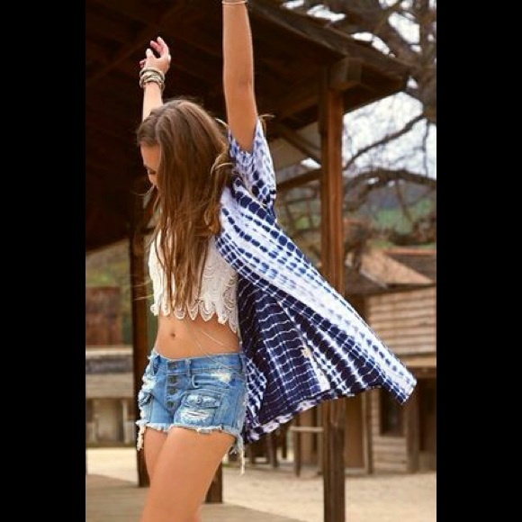 LF Stores  CUT-OUT TIE DYE JACKET - Small - NWT - Picture 2 of 3