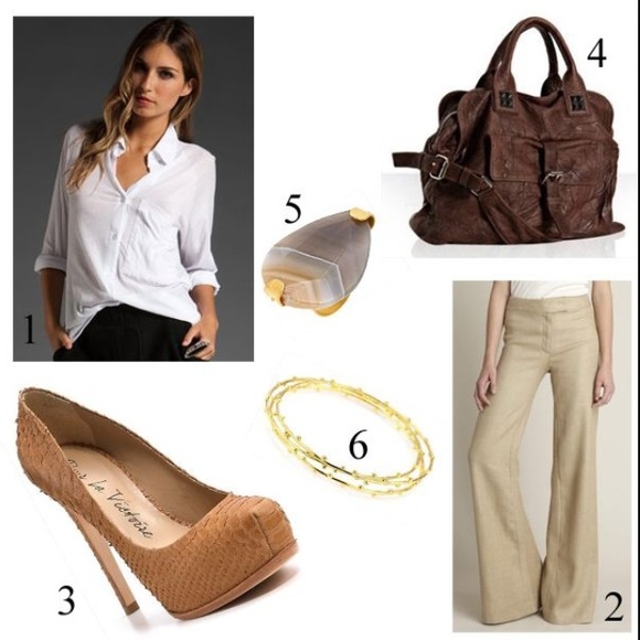 Express khaki wide leg pants