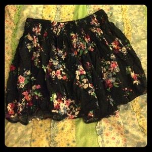 Express Floral Skirt with pockets