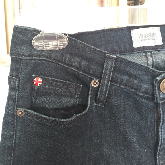 Hudson Nico Midrise Super Skinny jeans size 25 - Picture 1 of 4