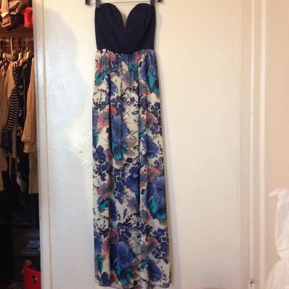 Beautiful long floral dress