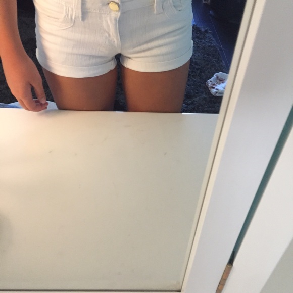 white shorts