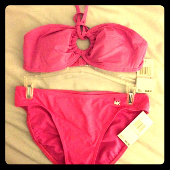 Never worn Michael Kors two piece bikini