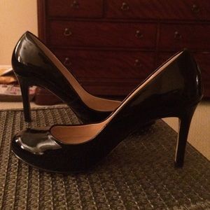 Black Patent Leather Heels