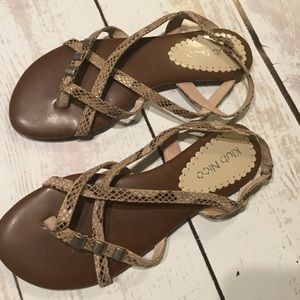 Klub Nico snakeskin sandal-brand new