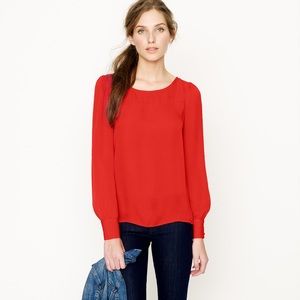 J. Crew silk blouse